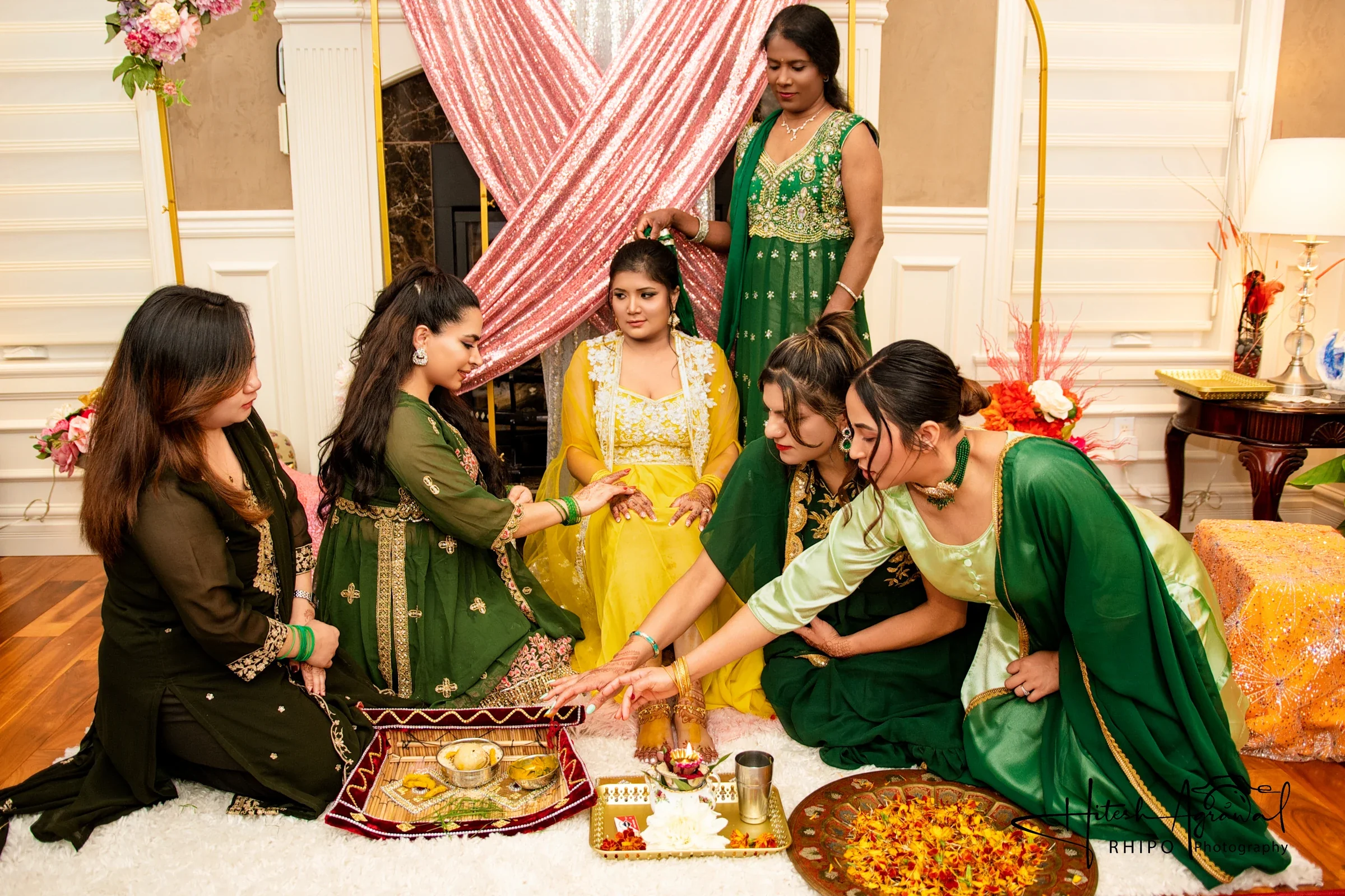 Sherlin & Rajesh wedding photo 2
