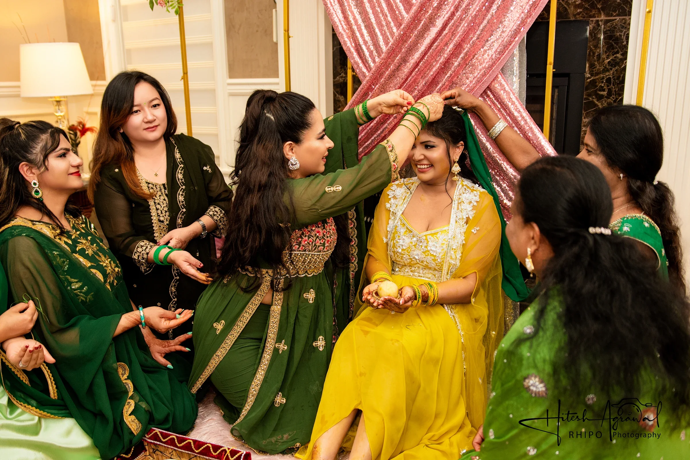 Sherlin & Rajesh wedding photo 7