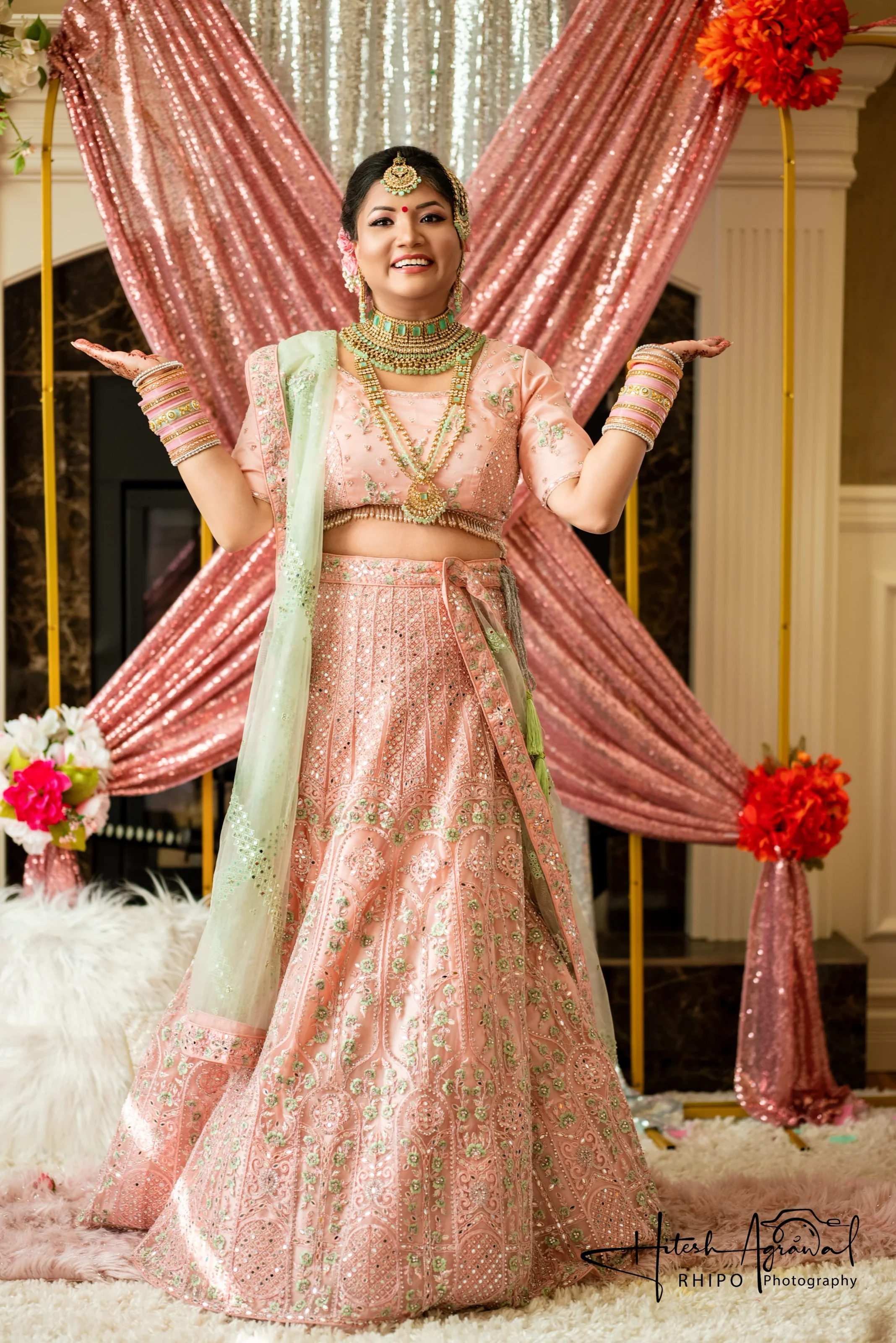 Sherlin & Rajesh wedding photo 53