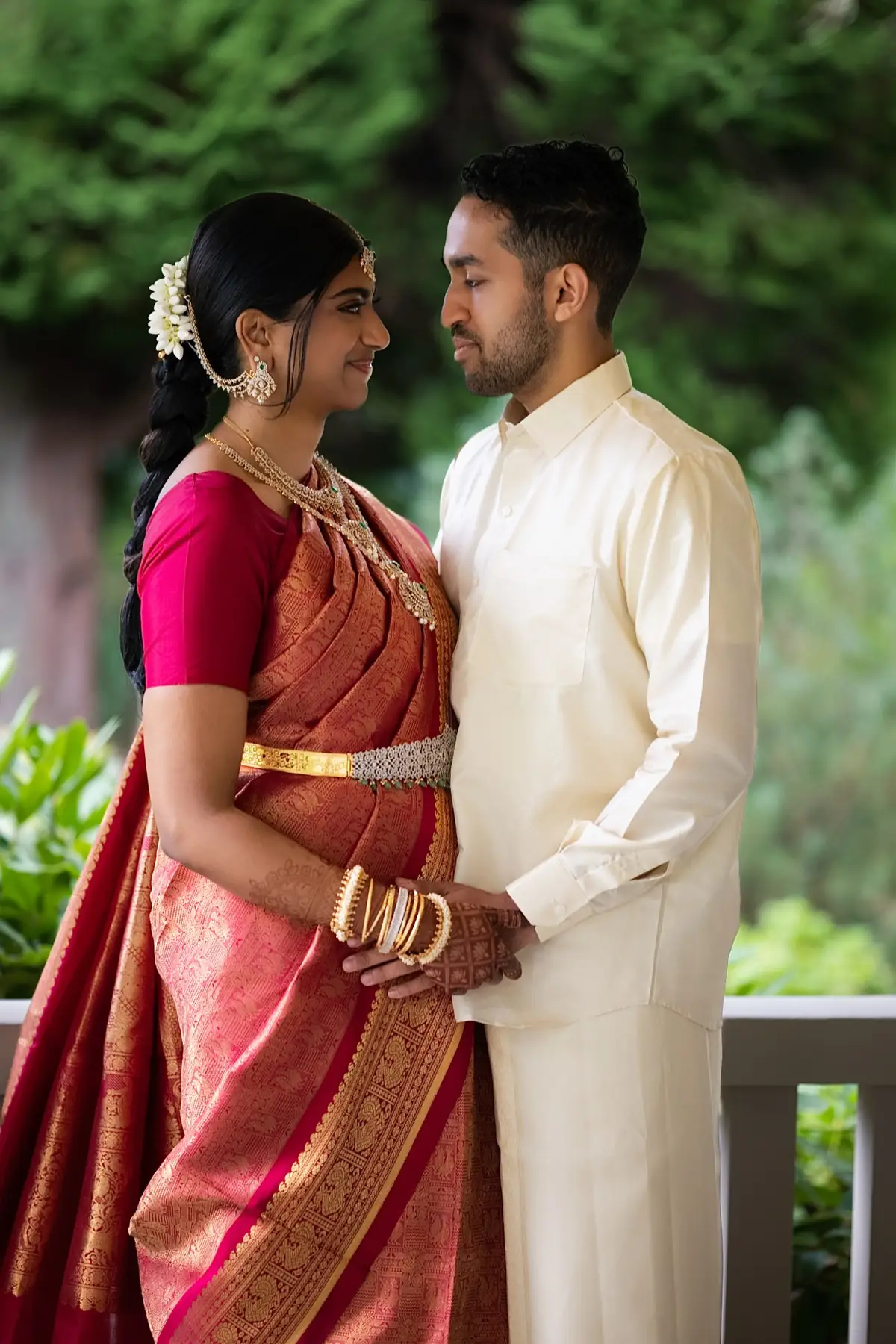 Bridal portrait